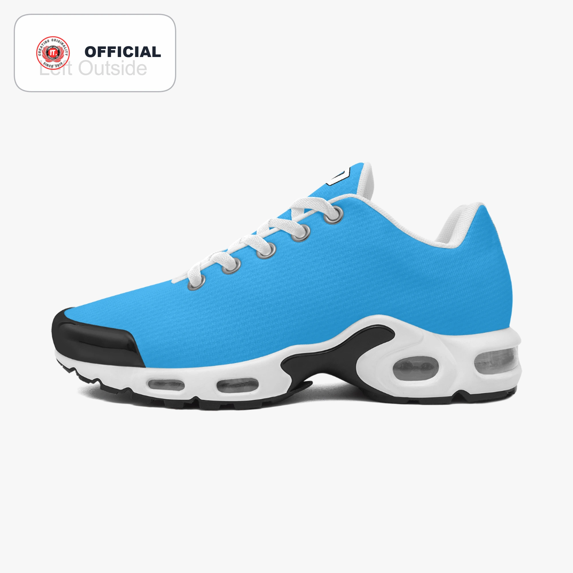 Kicxs Men's Bounce Mesh Knit Sneakers - Lt Blue 2