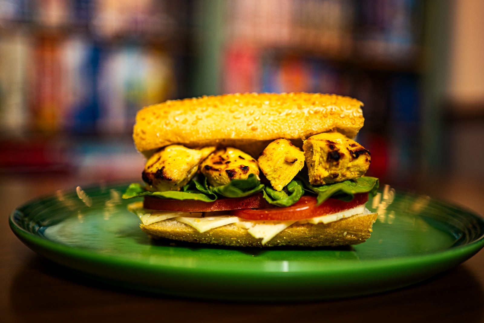 Safron Chicken Sandwich 1