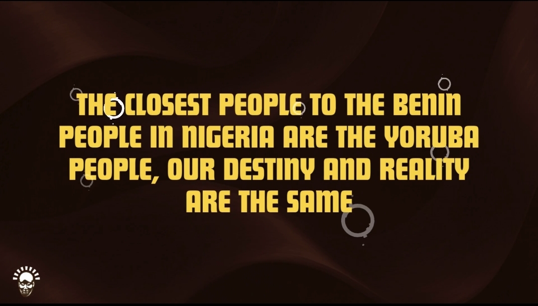 The closest people to Yoruba people in Nigeria are Benin people  