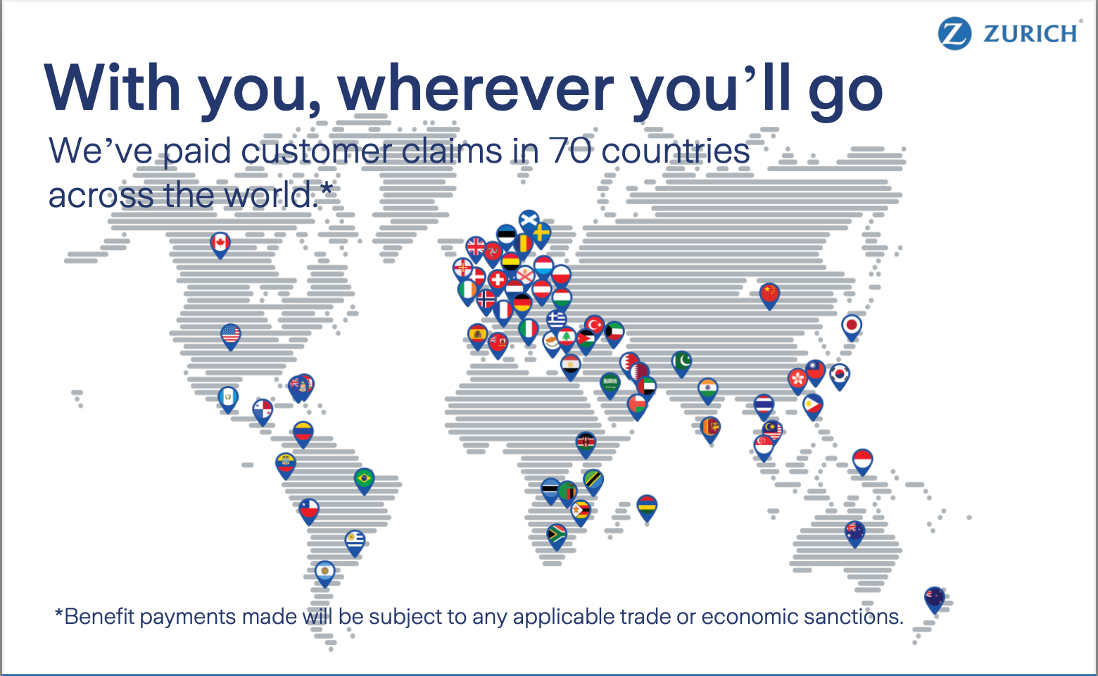 Zurich Life Insurance claims report 2023 - Life insurance claims paid in 70 countries