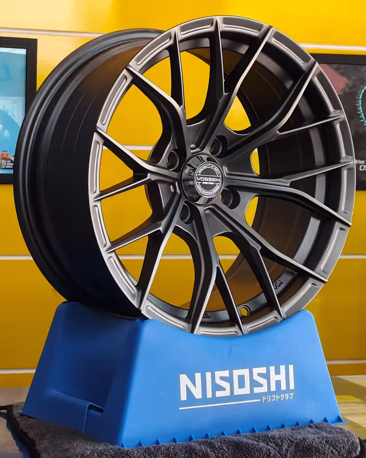 15*7 100*4 Nisoshi X1506691 Matt Gunmetal - View 1