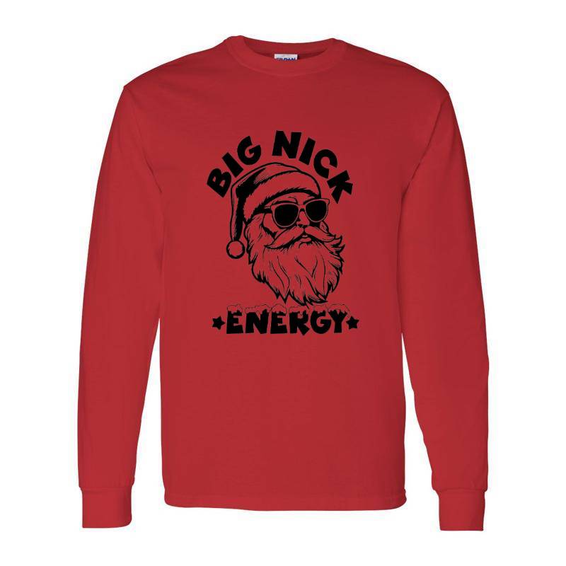 Cristmas Santa Long Sleeve Shirt
