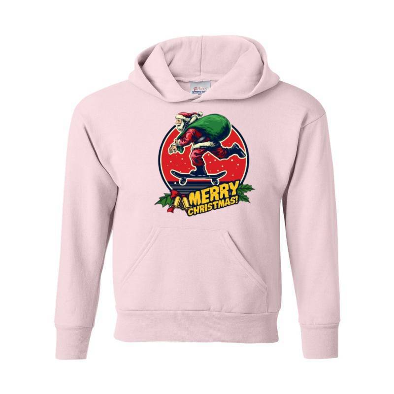 Skate Santa Claus Hoodie
