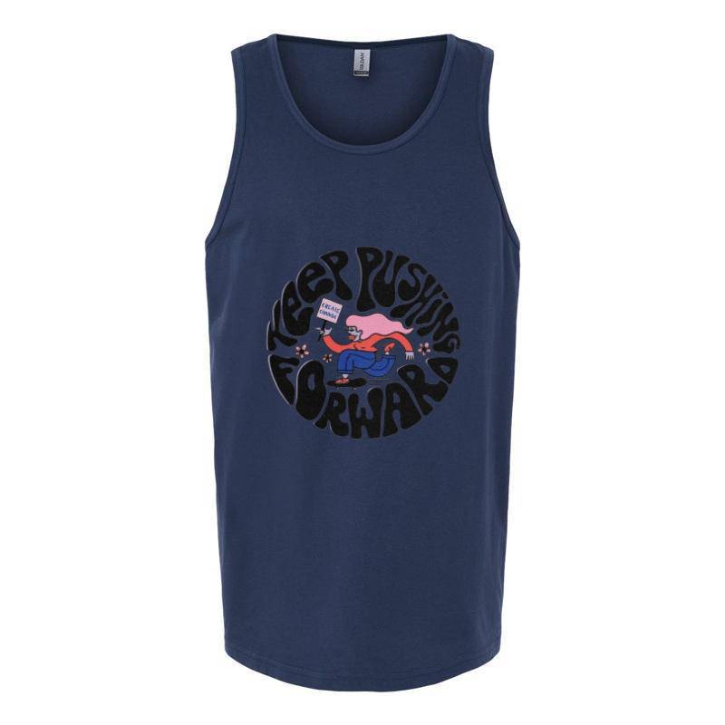 KEEP PUSHING FORWARD Tank Top T-Shirt