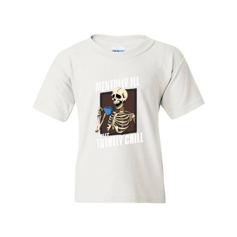 Mentally ill Skull T-Shirt