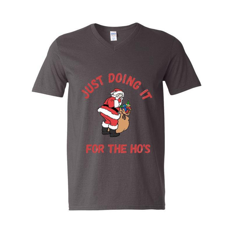 Cristmas Santa V-Neck T-Shirt