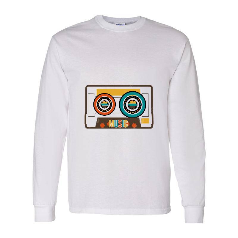 Cassette Tape Long Sleeve Shirt