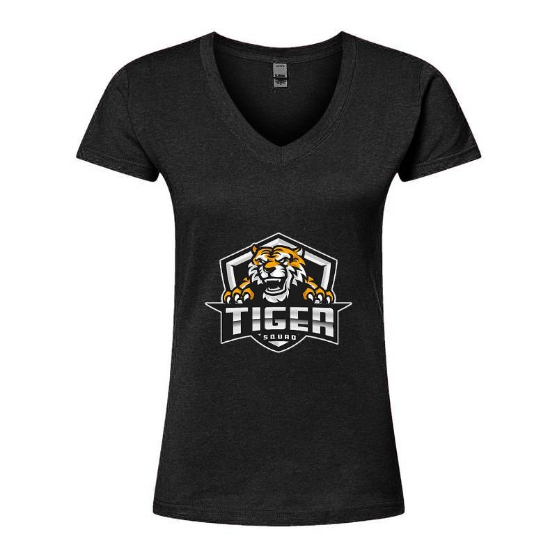 Tiger V-Neck T-Shirt