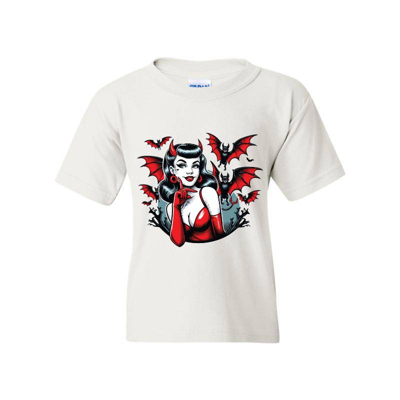 Devil Bats Ladies Fitted T-Shirt