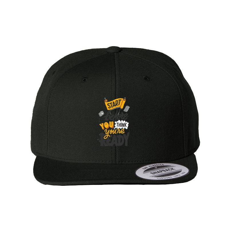 Start Before Snapback Cap