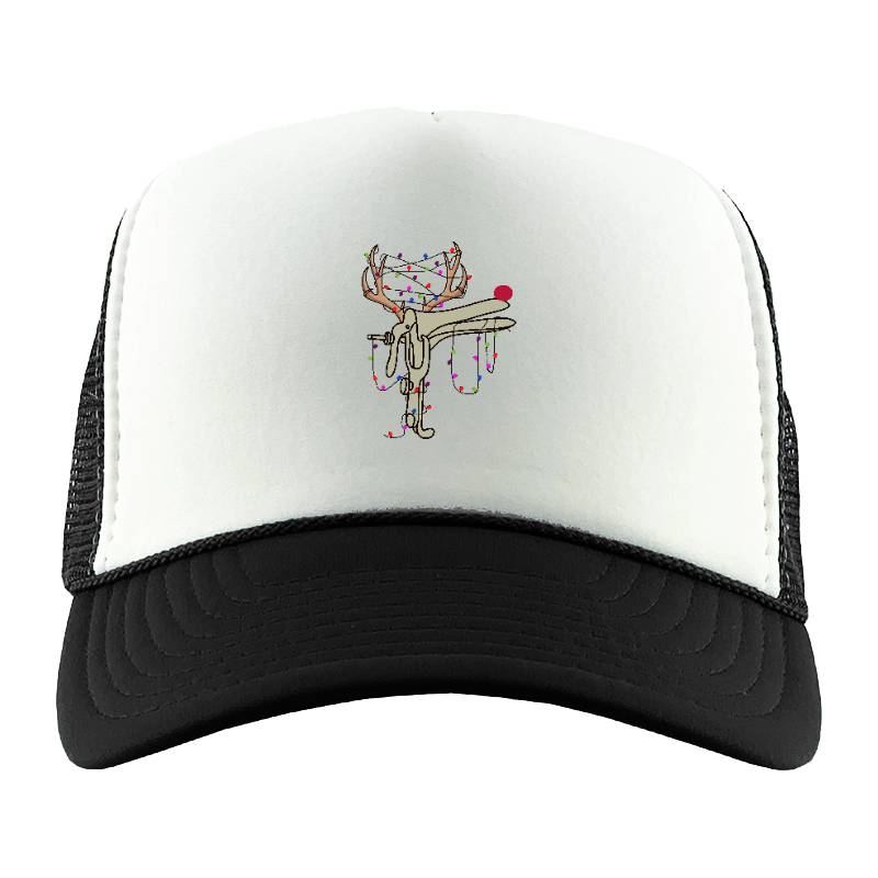 Festive Clampdeer Trucker Hat