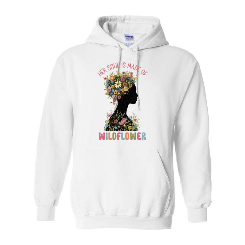 Her Soul Is Made Of Wildflower Hoodie