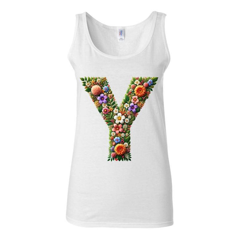 Letter Y Tank Top T-Shirt