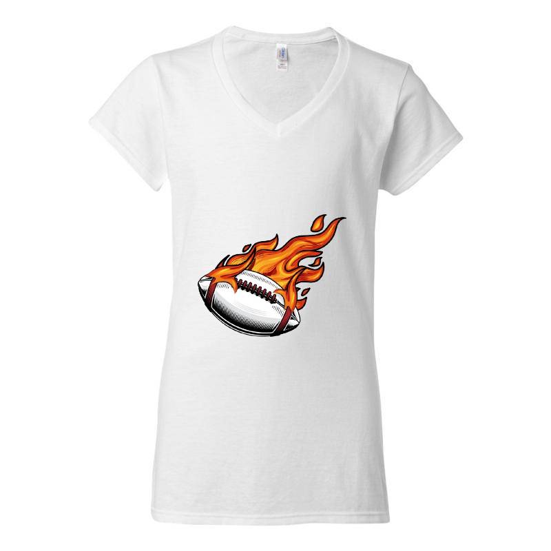 American Football V-Neck T-Shirt