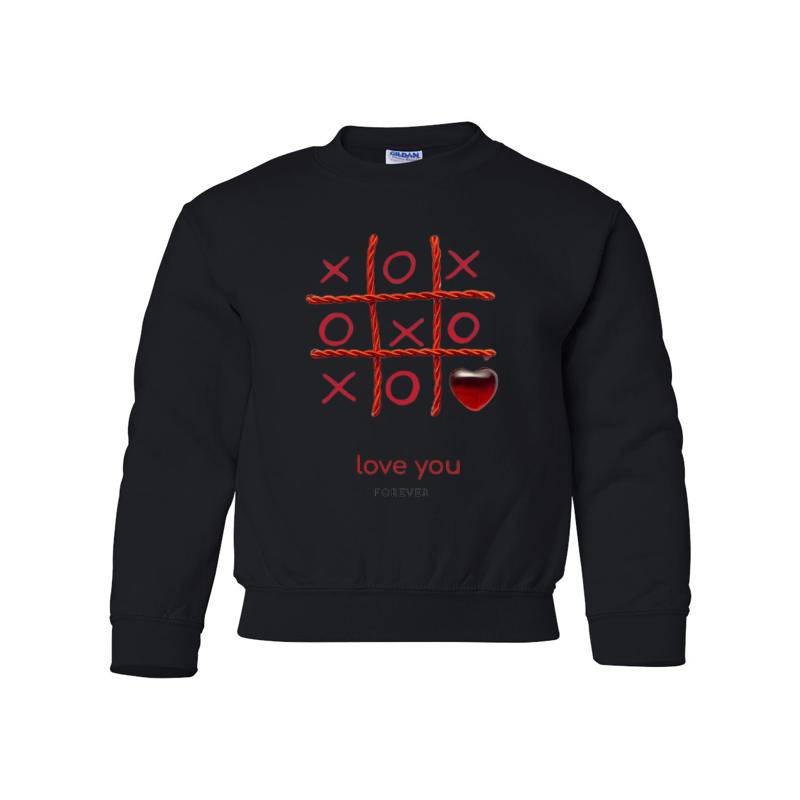 Valentine's Day Youth Crewneck Sweatshirt 