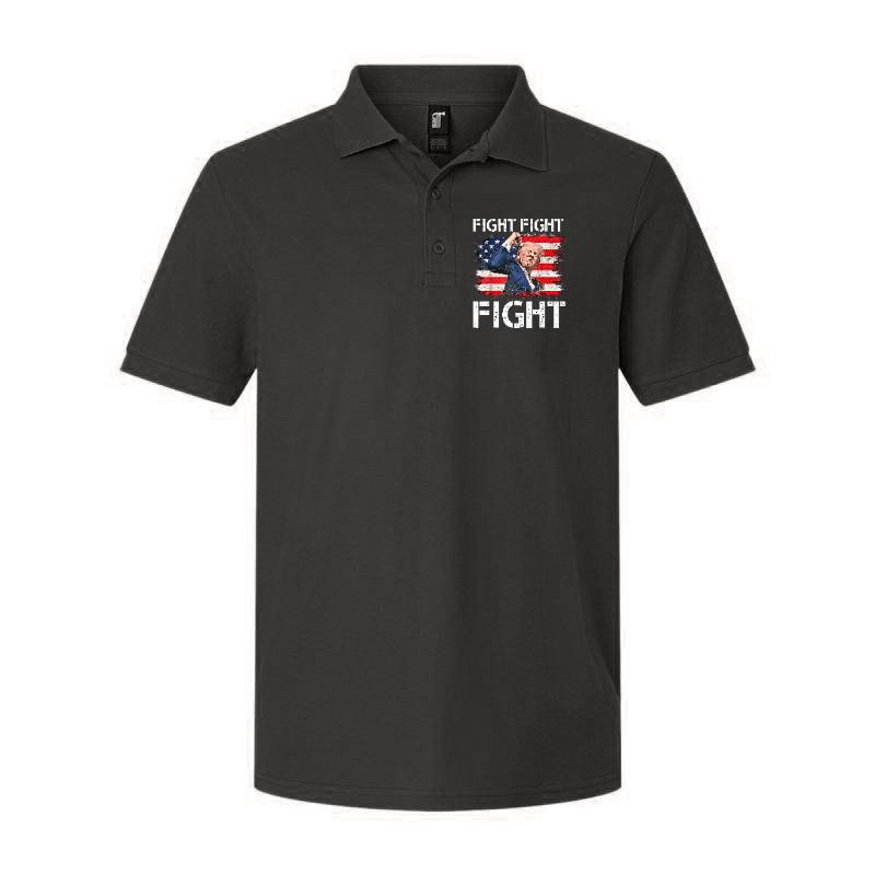 Trump Fight Polo T-Shirt