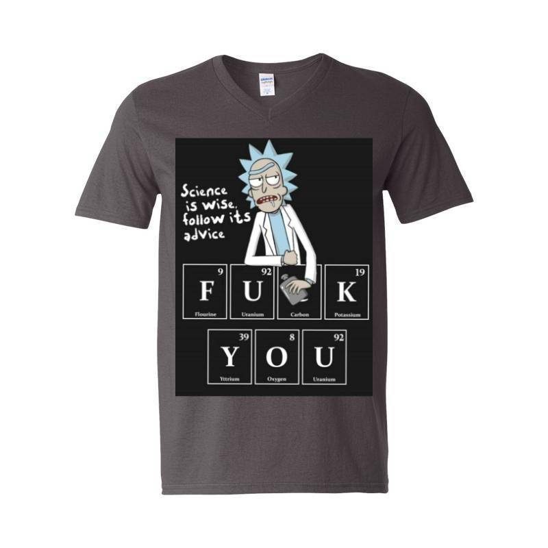Ricky And Morty V-Neck T-Shirt
