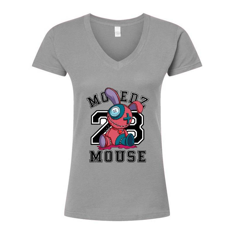 Mouse V-Neck T-Shirt
