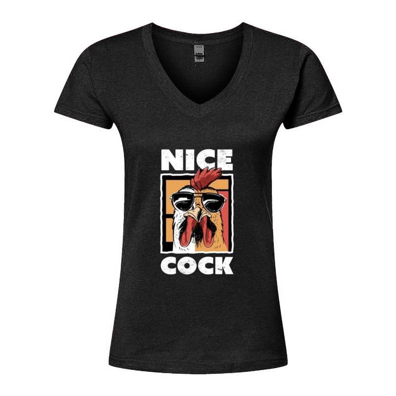 Nice Cock V-Neck T-Shirt