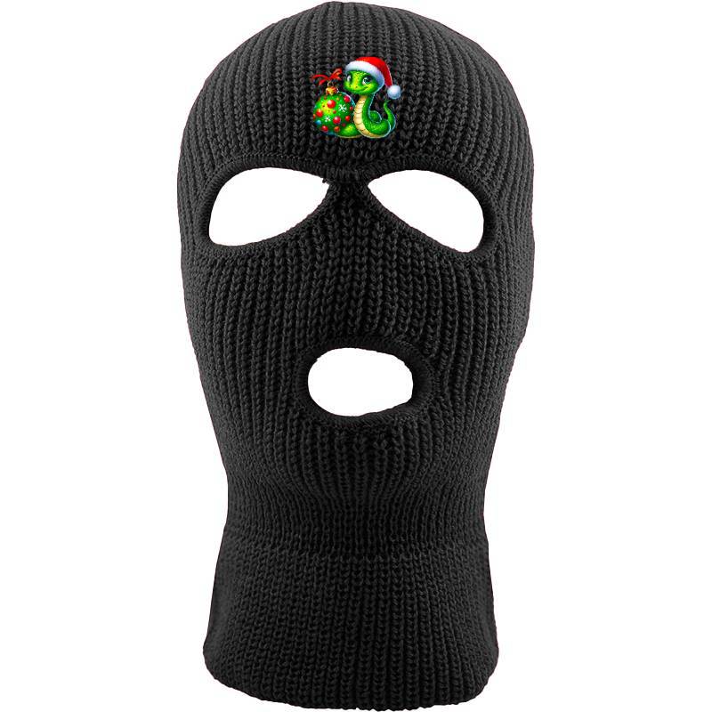 Christmas Snake Three hole mask