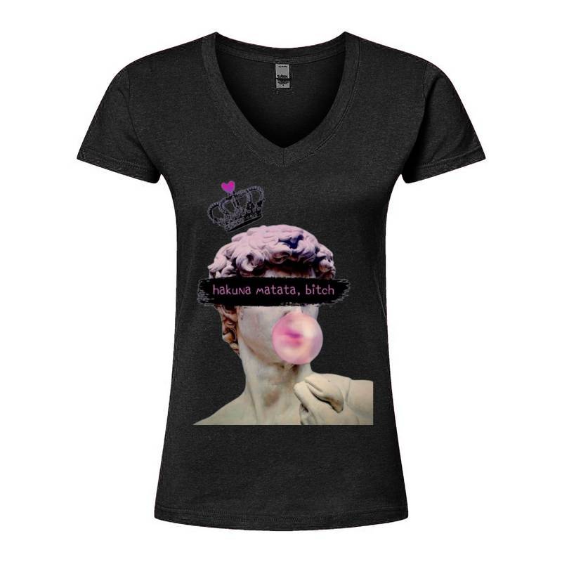 Art and modernity V-Neck T-Shirt