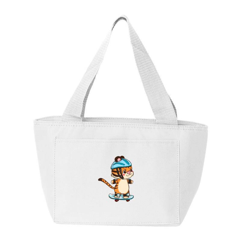 Skating Cat Cooler Bag