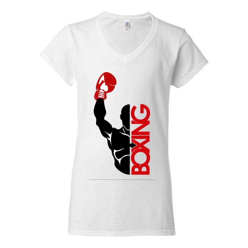 Boxing V-Neck T-Shirt