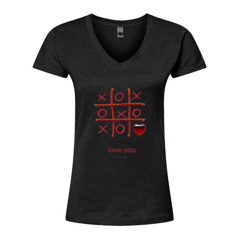 Valentine's Day V-Neck T-Shirt