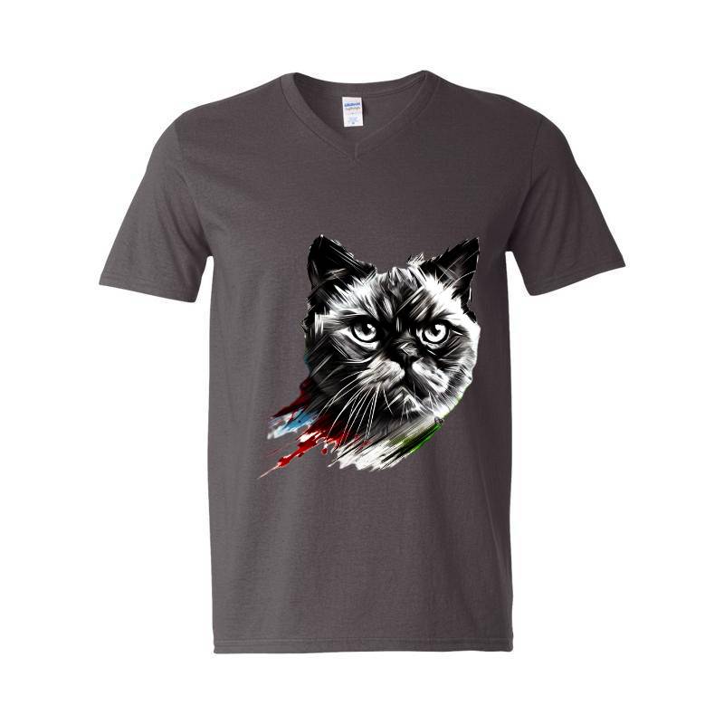 My Cat V-Neck T-Shirt