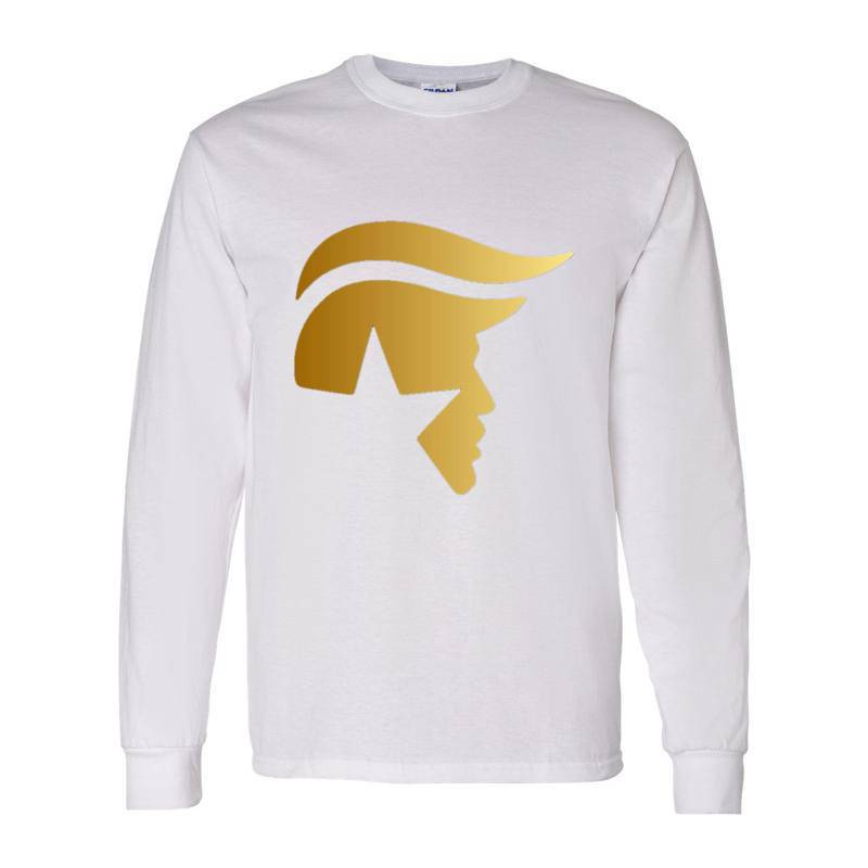 Trump Star Gold Long Sleeve Shirt