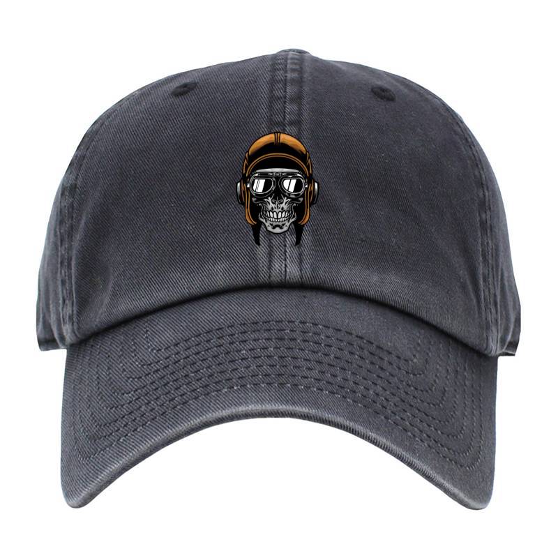 Pilot Skull Baseball Cap