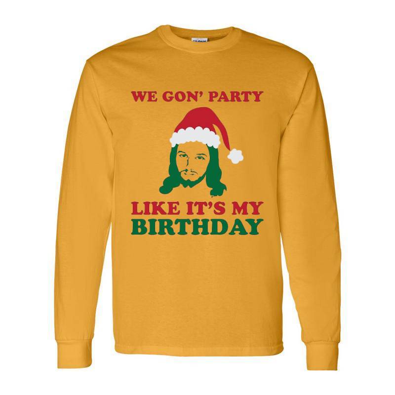 Cristmas Santa Long Sleeve Shirt