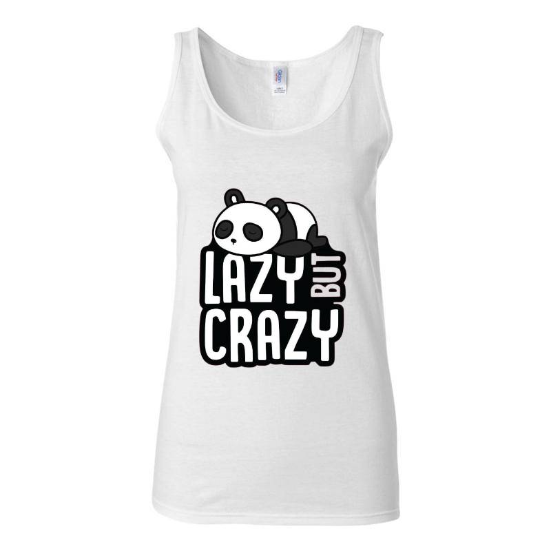 Lazy Crazy Tank Top T-Shirt