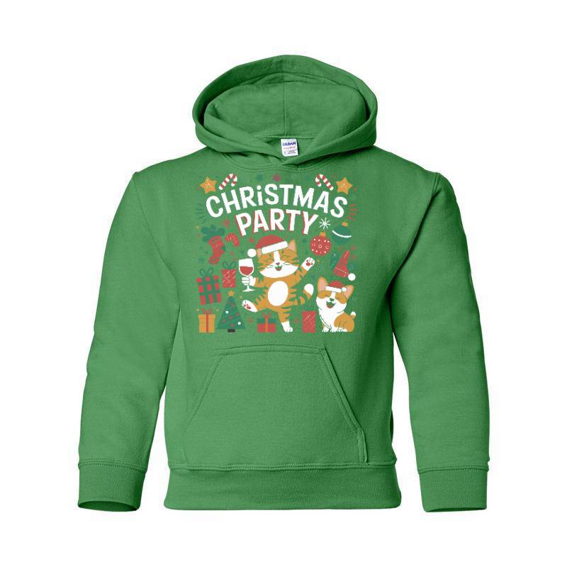 Christmas Party Hooded Sweatshirt