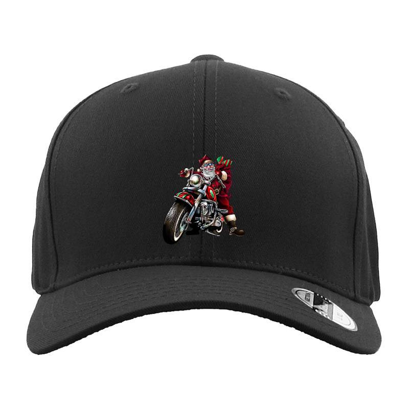 Motorcycle Santa Claus Hat