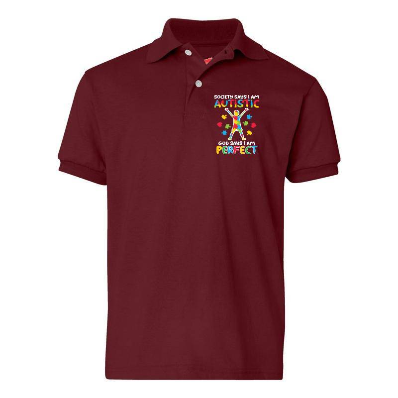 Autistic Polo T-Shirt