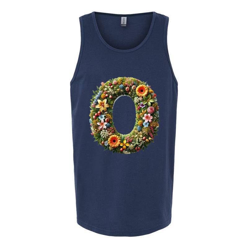 Letter O Tank Top T-Shirt