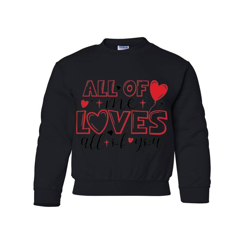Valentine's Day Youth Crewneck Sweatshirt 
