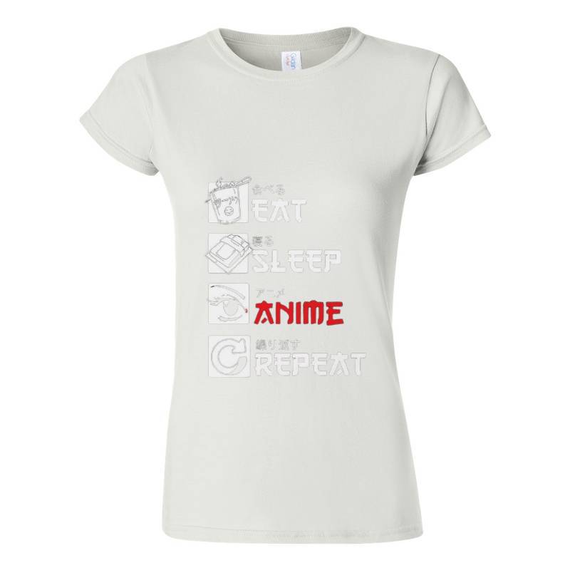 Eat Sleep Anime Repeat T-Shirt