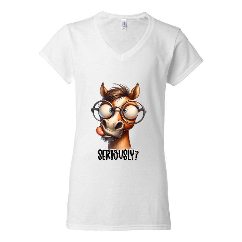 Seriously V-Neck T-Shirt
