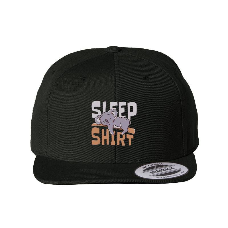Sleep Shirt Snapback Cap