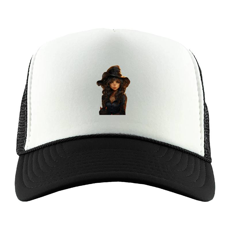 Halloween Girl Trucker Hat
