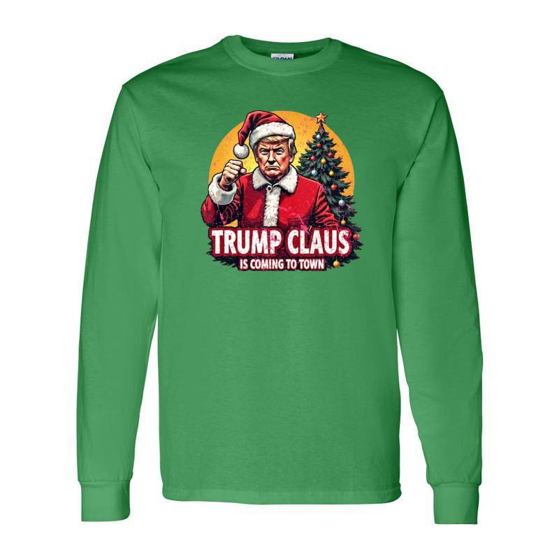 Trump Christmas Long Sleeve Shirt
