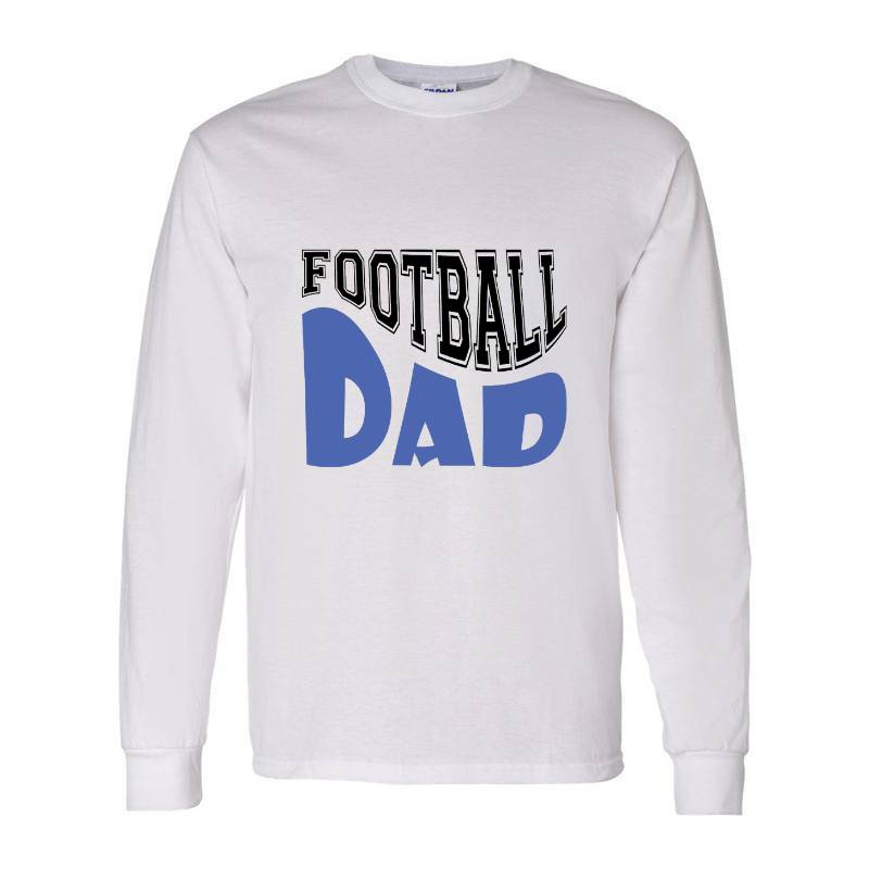 Football DAD Long Sleeve Shirt