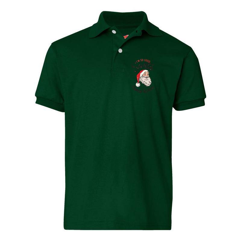 Cristmas Santa Polo T-Shirt