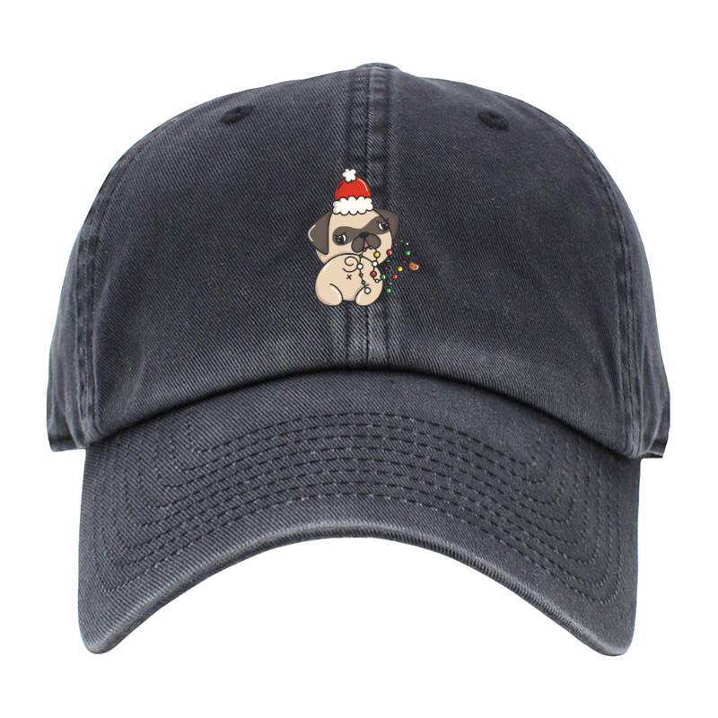 Cristmas dog Baseball Cap