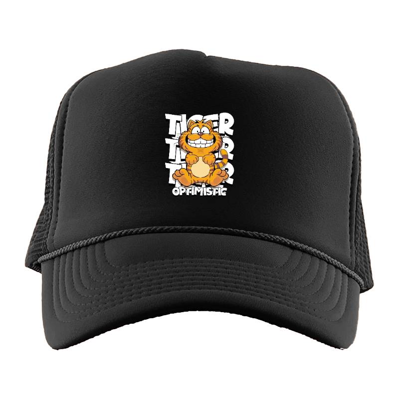 Tiger Optimistic Trucker Hat