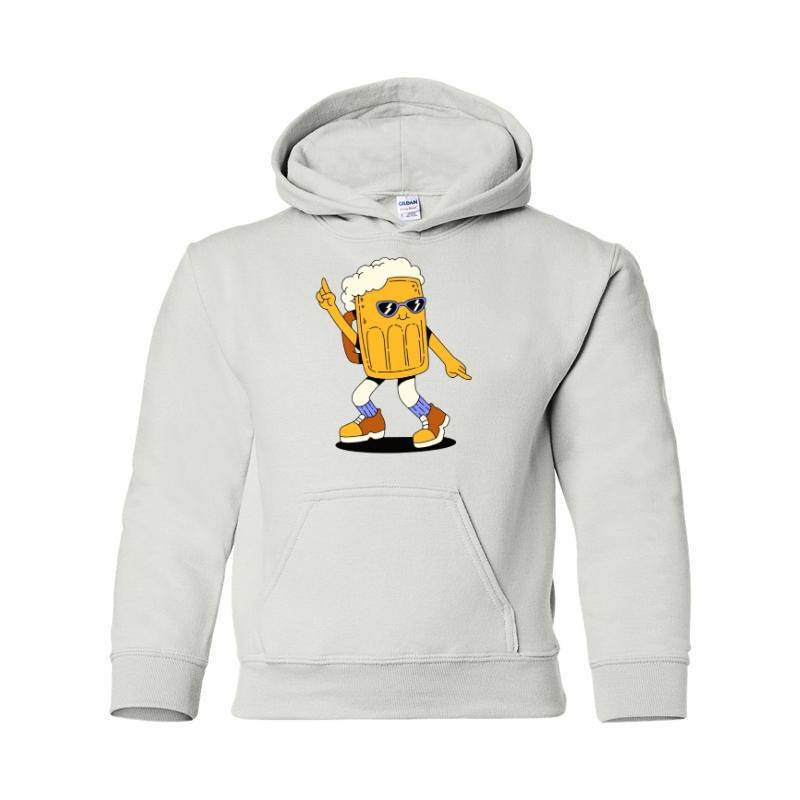 Dancing Beer Hooded Sweatshirt