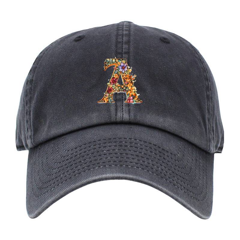 Letter A Baseball Cap