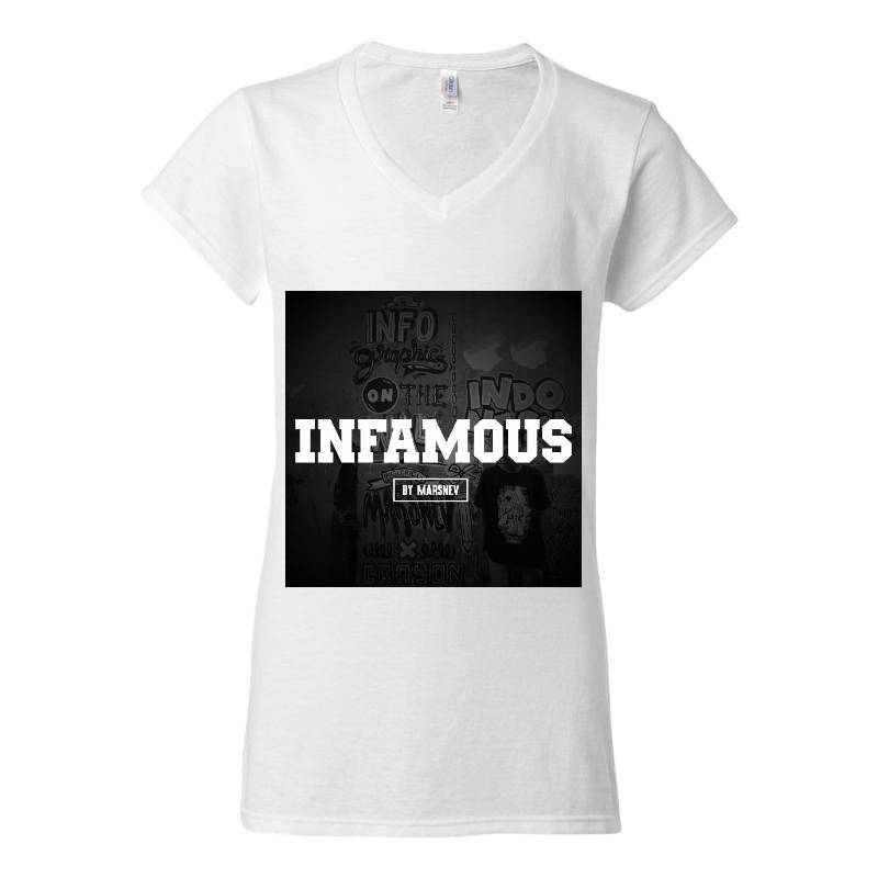 Infamous Marsnevjpg V-Neck T-Shirt